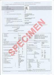 Attestation d’identification nationale Peugeot Attestation d’identification nationale Peugeot