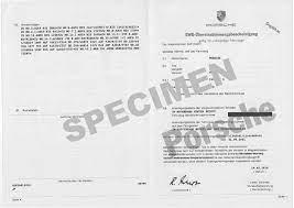 Attestation d'identification nationale Porsche Attestation d'identification nationale Porsche