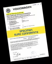 certificat de conformité certificat de conformité