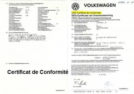 Certificat de Conformité Européen : Immatriculation d’une voiture importée en France Certificat de Conformité Européen : Immatriculation d’une voiture importée en France