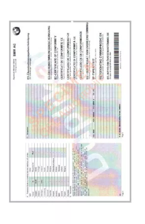 Commander en ligne un certificat de conformité Bmw Commander en ligne un certificat de conformité Bmw