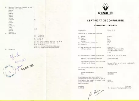 Coc Renault Coc Renault