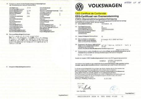 Comment acheter sa voiture d’occasion en Suisse : Certificat de conformité voiture suisse