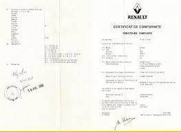 Immatriculation véhicule Renault : le certificat de conformité européen Renault