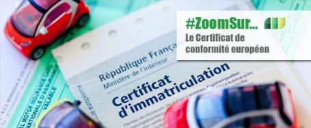 Le Certificat de Conformité Européen  ou COC