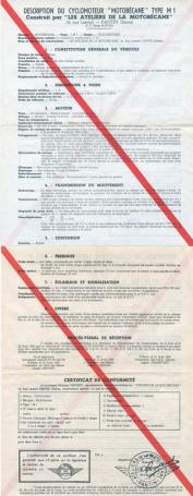 Le certificat de conformité Scooter ou cyclomoteur Le certificat de conformité Scooter ou cyclomoteur