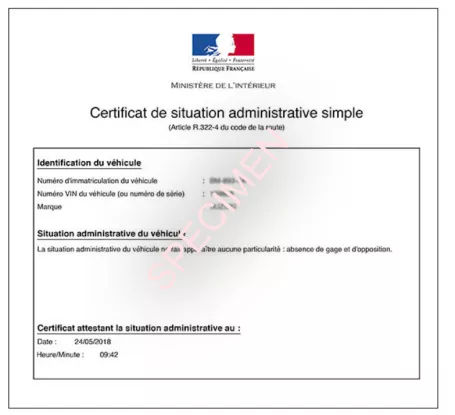 Qu’est-ce qu’un certificat de non-gage ? Qu’est-ce qu’un certificat de non-gage ?