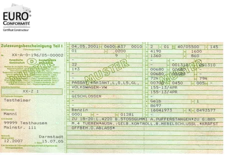 Comment immatriculer une voiture allemande en Belgique ?