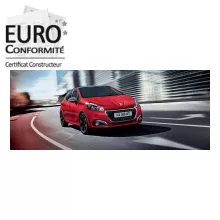  Homologation Certificat de Conformité Peugeot