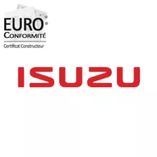 Certificat de Conformité Isuzu