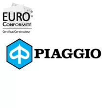 certificat de conformité Piaggio