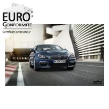 Prix du certificat de Conformité Bmw