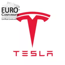 Certificat de conformité Tesla